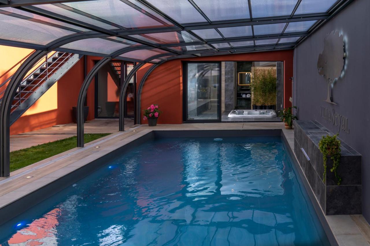 Villa Seyal - Avec Piscine - Jacuzzi - Sauna & Climatisation Le Mans Eksteriør bilde